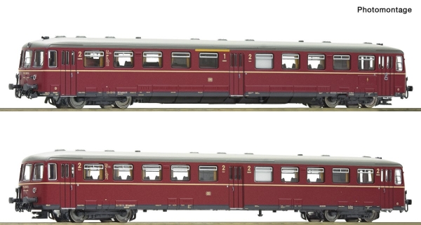 Fleischmann 740103 Akkutriebwagen BR ETA 150 mit Steuerwagen, DB