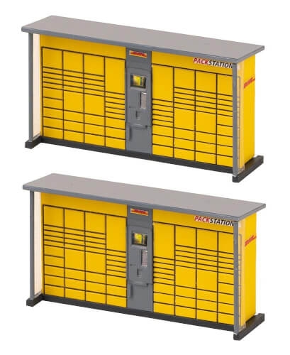 Faller 180281 H0 2 Packstationen DHL