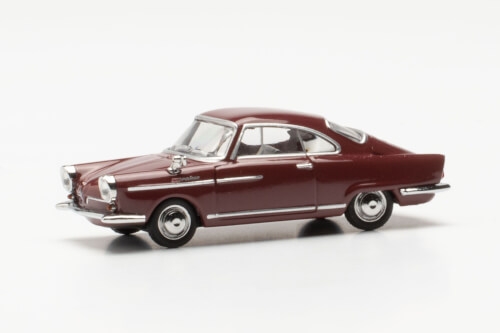 Herpa 024396-004 NSU Sport Prinz, weinrot