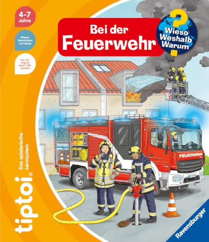 Ravensburger 49227 tiptoi® Wieso? Weshalb? Warum? Bei der Feuerwehr