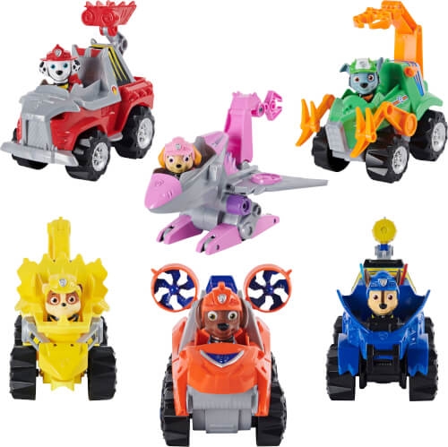 Spin Master 6056930 PAW Dino Rescue Vehicles Asst