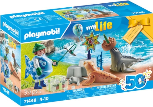 PLAYMOBIL 71448 Tierfütterung