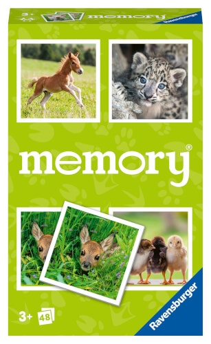 Ravensburger 22458 Tierbaby memory® Mitbringspiele Mitbringspiele