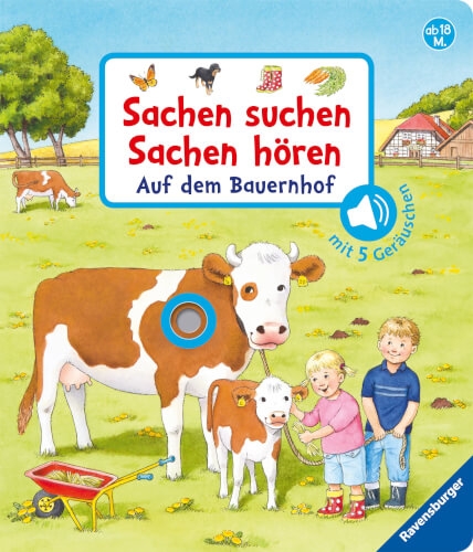 Ravensburger 43734 Sachen suchen, Sachen hören: Auf dem Bauernhof