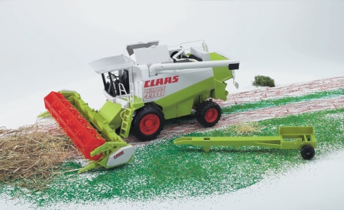 Bruder 02120 Claas Lexion 480 Mähdrescher, ab 3 Jahren, Maße: 36,8 x 26,3 x 19,5 cm, Kunststoff