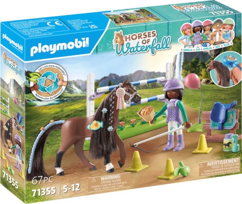 PLAYMOBIL 71355 Zoe & Blaze mit Turnierparcours