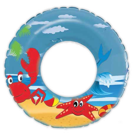 Vedes 77502343 Splash & Fun Schwimmring Beach Fun, Ø42cm