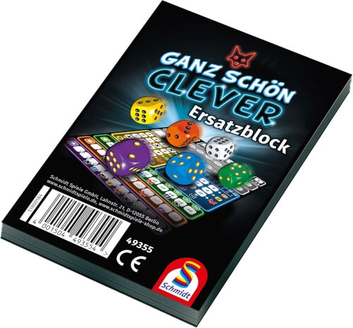 Schmidt Spiele 49355 Ganz schön clever! Einzelblock