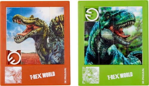 Coppenrath Verlag 16950 Schiebepuzzle T-Rex World, sortiert (1Stück)