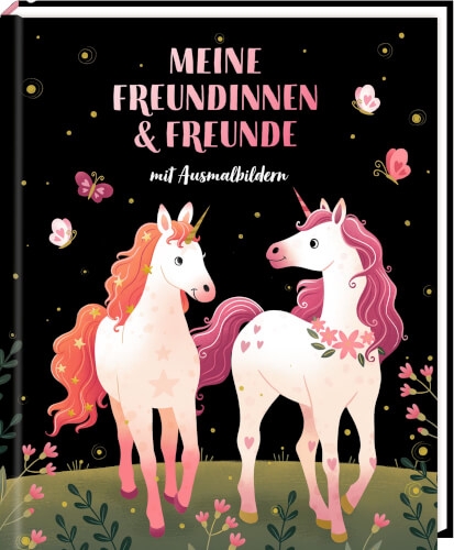 Coppenrath 95471 Freundebuch: Einhorn - Meine Freundinnen & Freunde