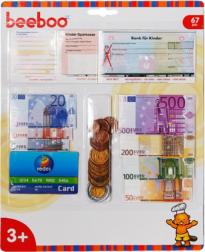 Vedes 45006204 Beeboo Kitchen Spielgeld Euro