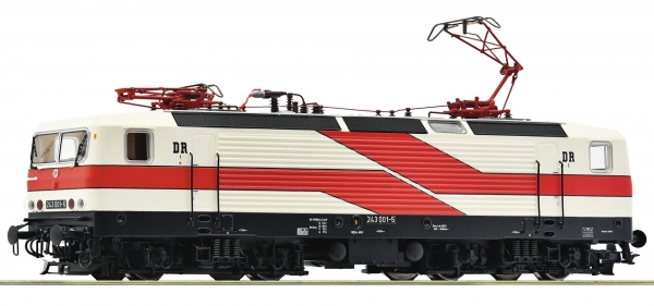 Roco 7500025 Elektrolokomotive 243 001-5 Weiße Lady, DR