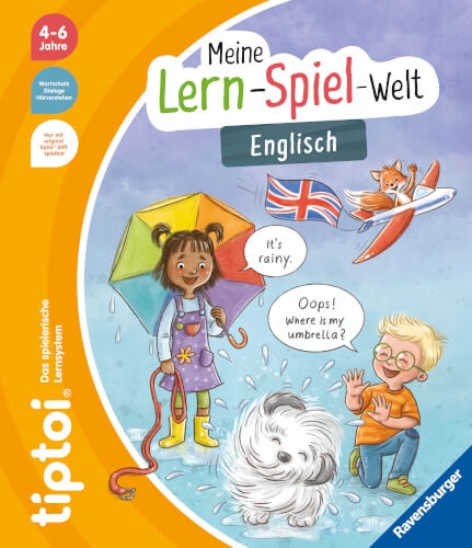 Ravensburger 49289 tiptoi® Meine Lern-Spiel-Welt: Englisch tiptoi Sachbuch