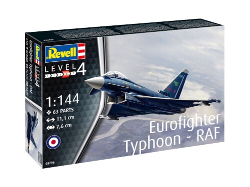 Revell 03796 Eurofighter Typhoon - RAF, Revell 0Modellbausatz