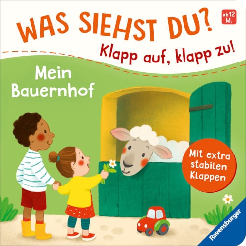 Ravensburger 41815 Was siehst du? Klapp auf, klapp zu! Mein Bauernhof