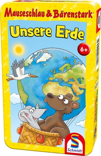 Schmidt Spiele 51453 Mauseschlau & Bärenstark, Unsere Erde