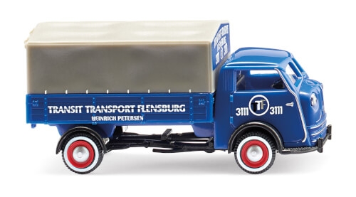 Wiking 33509 Tempo Matador Hochpritsche Transit Transport Flensburg