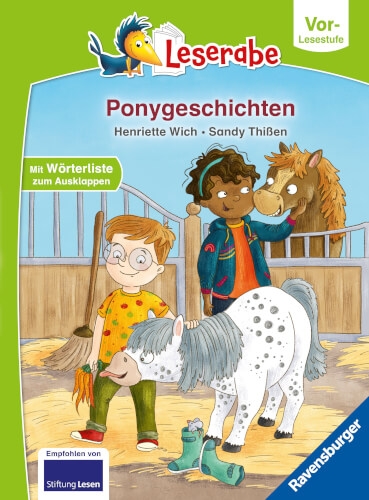 Ravensburger 46286 Leserabe - Vor-Lesestufe: Ponygeschichten Erstlesetitel